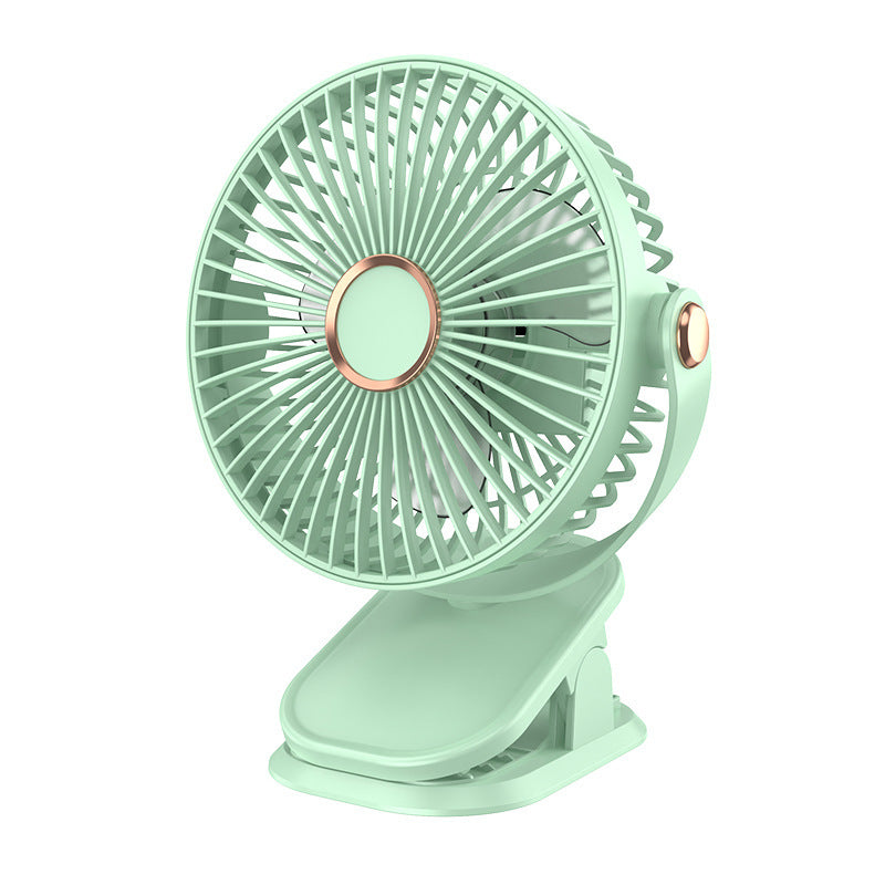 Clip Fan USB Lighting Desktop Fan Portable