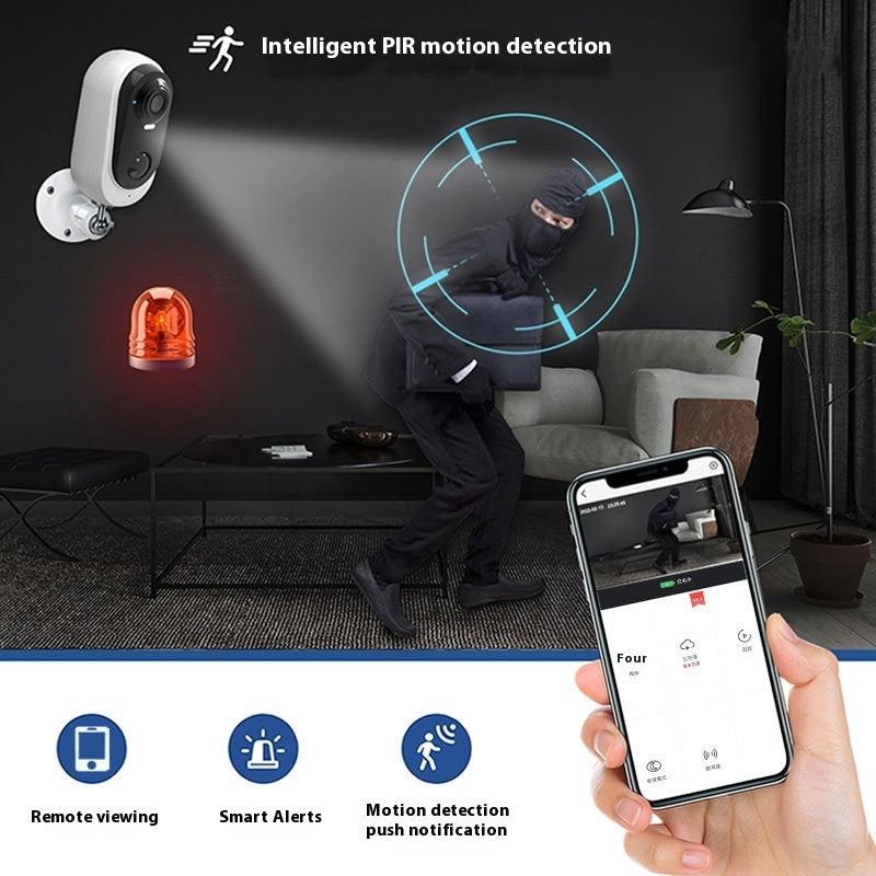 Graffiti Plug-in-free Smart Battery Camera