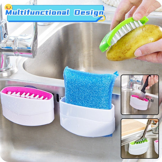 Creative Kitchen Knife and Fork Cleaning Brush for Effortless Maintenance - Mallora Shop