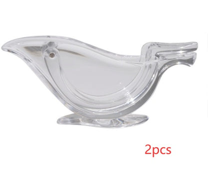 Manual Lemon Juicer - Elegant Bird Shape Squeezer