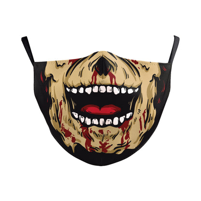 Digital Printing Wansheng Skull Face Mask
