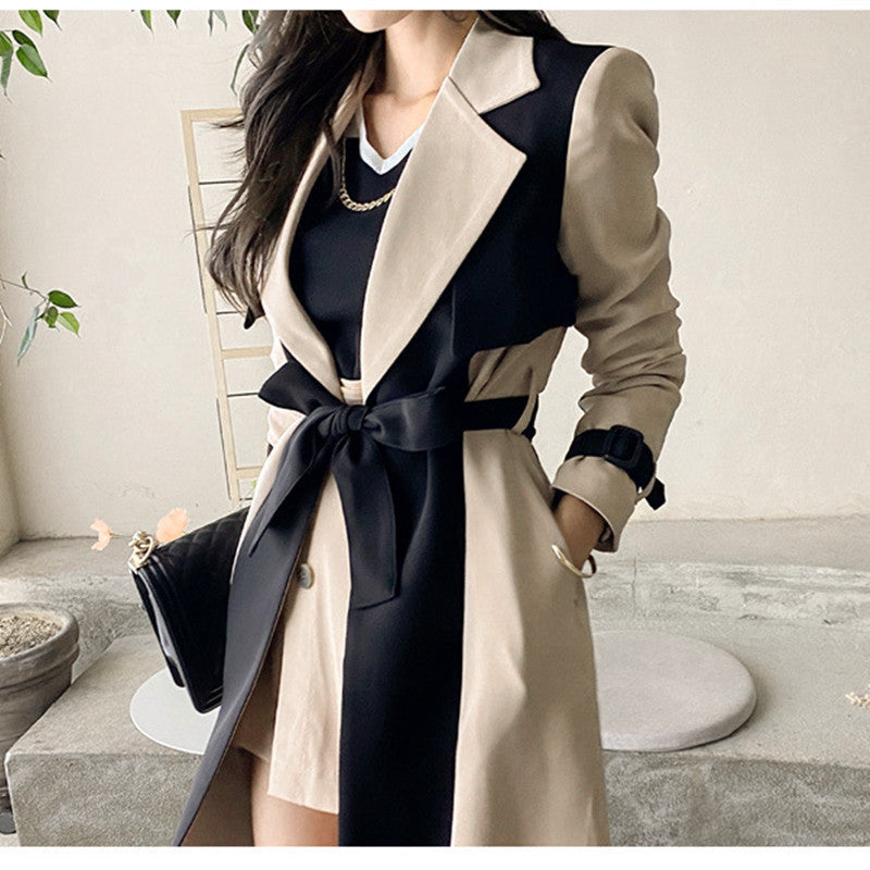 Fashionable Autumn Women's Long Trench Coat