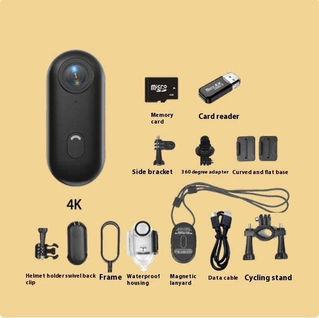 Outdoor Sports Camera - 4K Mini Body Cam