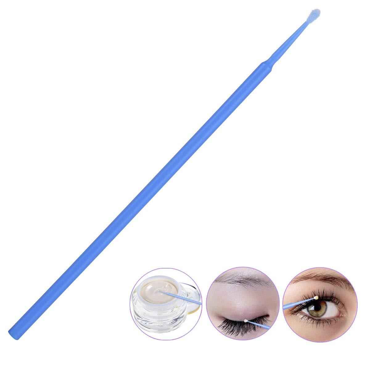 200 - 500 Pcs Disposable Micro Applicator Brushes for Eyelash Extensions and Makeup