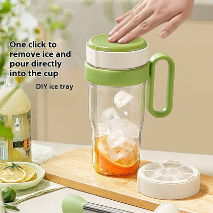 Shaker with Ice Tray and Muddler Stick