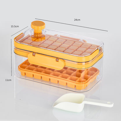 New Silicone Press Ice Maker Mold